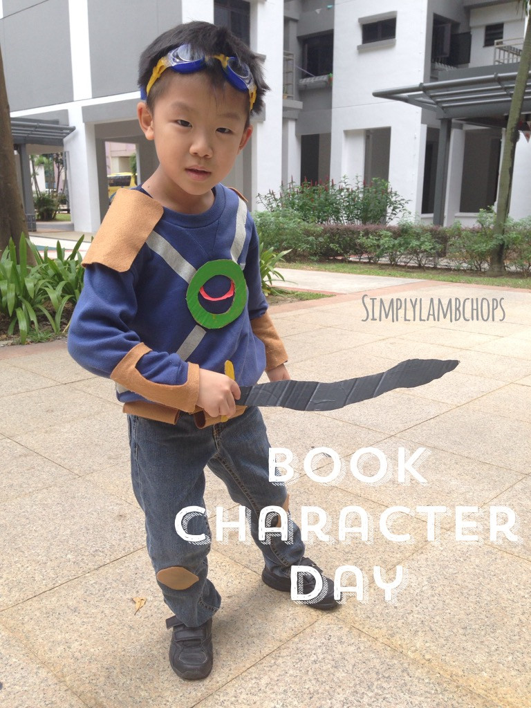 DIY Book Character Costumes
 Easy DIY Sea Quest costume for kids Simply Lambchops
