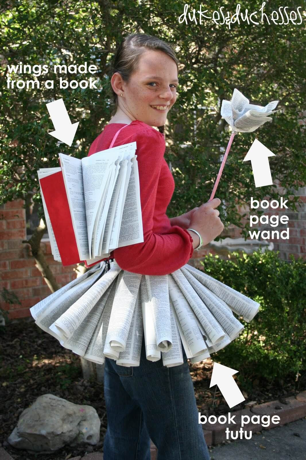 DIY Book Character Costumes
 Book Fairy Halloween Costume Dukes and Duchesses