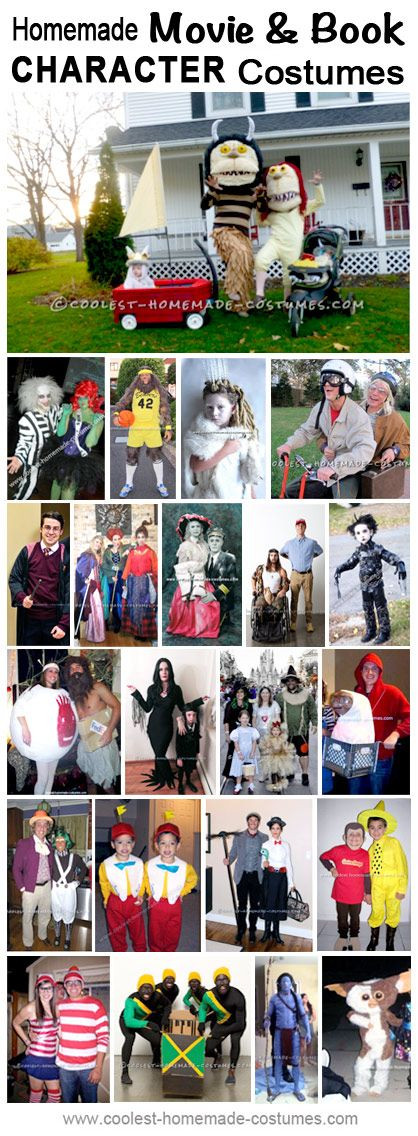 DIY Book Character Costumes
 176 best images about Creative Halloween Costumes for