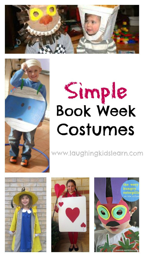 DIY Book Character Costumes
 Simple book week costume ideas Laughing Kids Learn