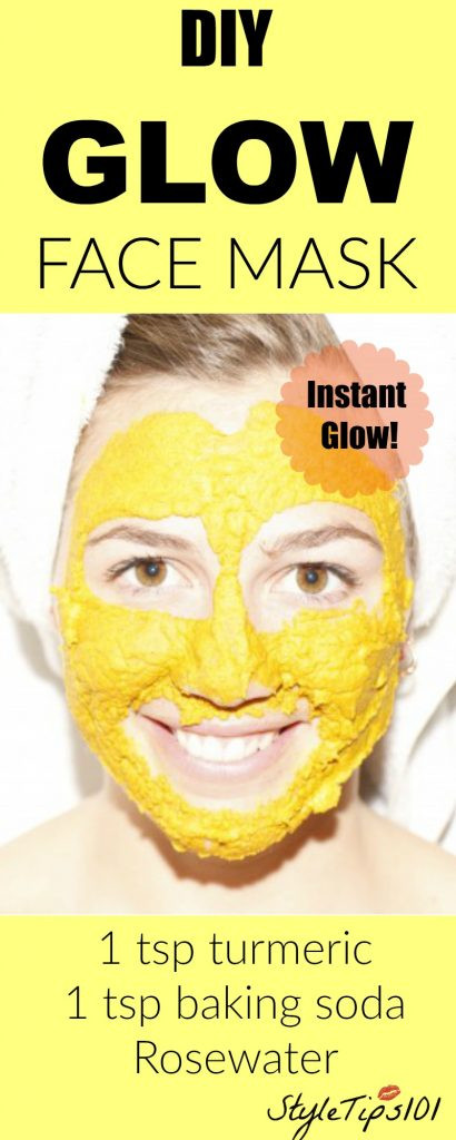 DIY Brightening Face Mask
 DIY Brightening Face Mask