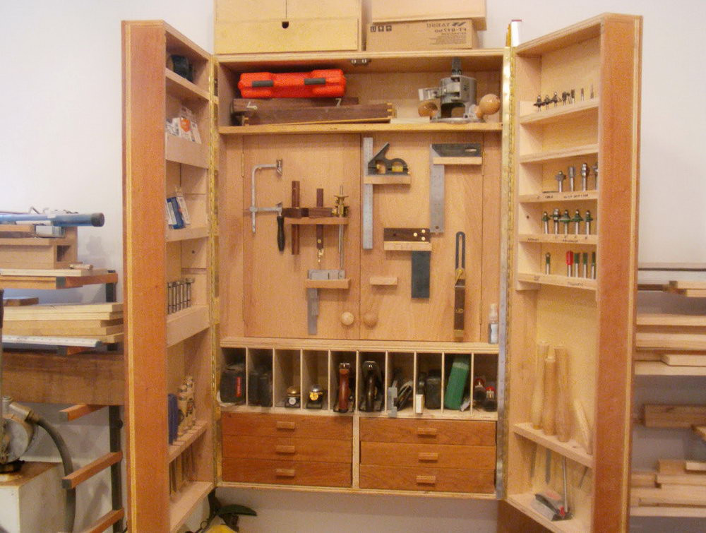 DIY Cabinet Organizer
 Tool Storage Cabinets in Clever Organizer