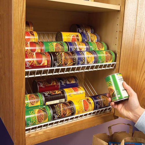 DIY Cabinet Organizer
 Kitchen Storage Ideas That are Easy and Affordable