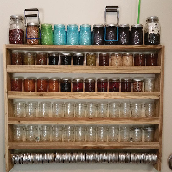 DIY Canning Rack
 Homemade Shelf for Canning Storage DIY MOTHER EARTH NEWS