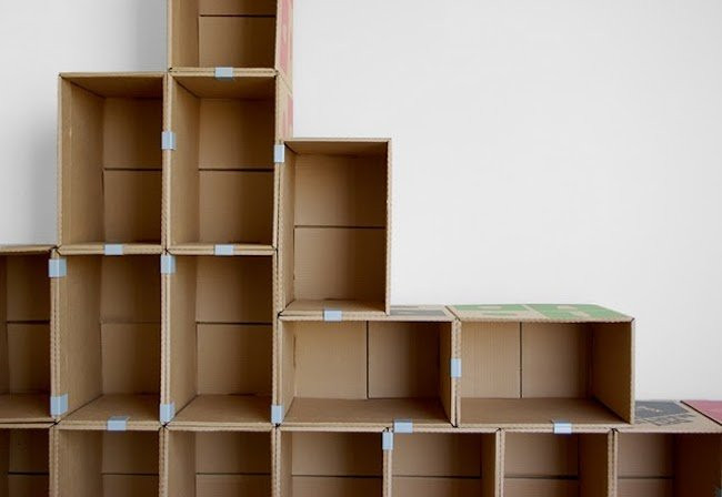 DIY Cardboard Box Shelves
 DIY Cardboard Projects Bob Vila
