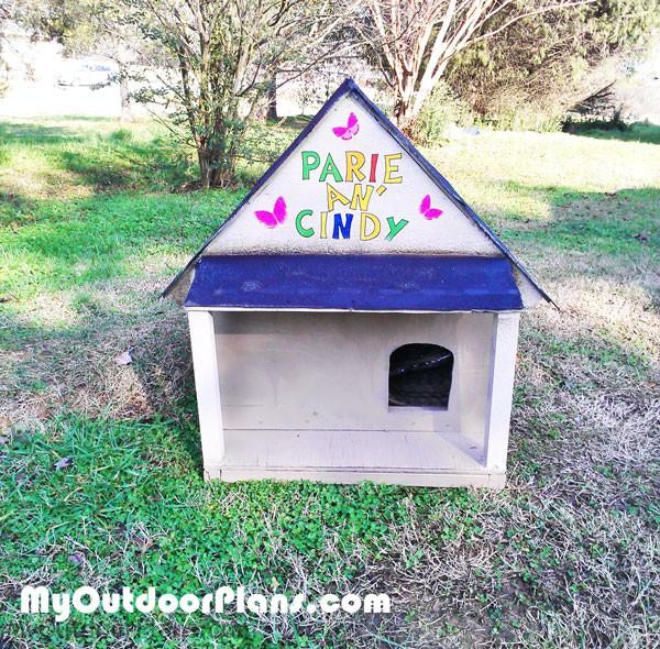 DIY Cat House Outdoor
 DIY Outdoor Cat House MyOutdoorPlans
