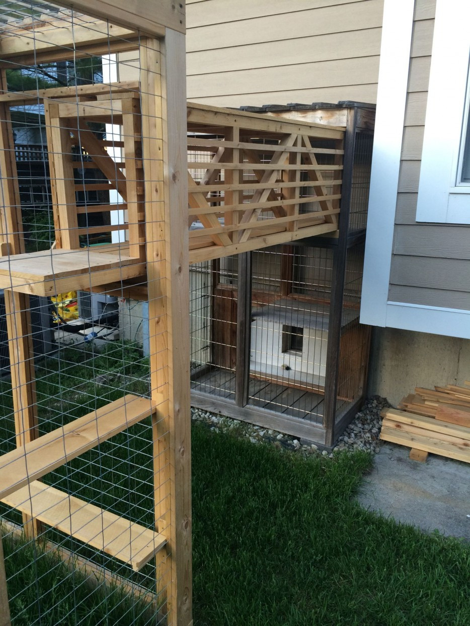DIY Cat House Outdoor
 This Homemade Outdoor Cat House Is Every Feline s Dream