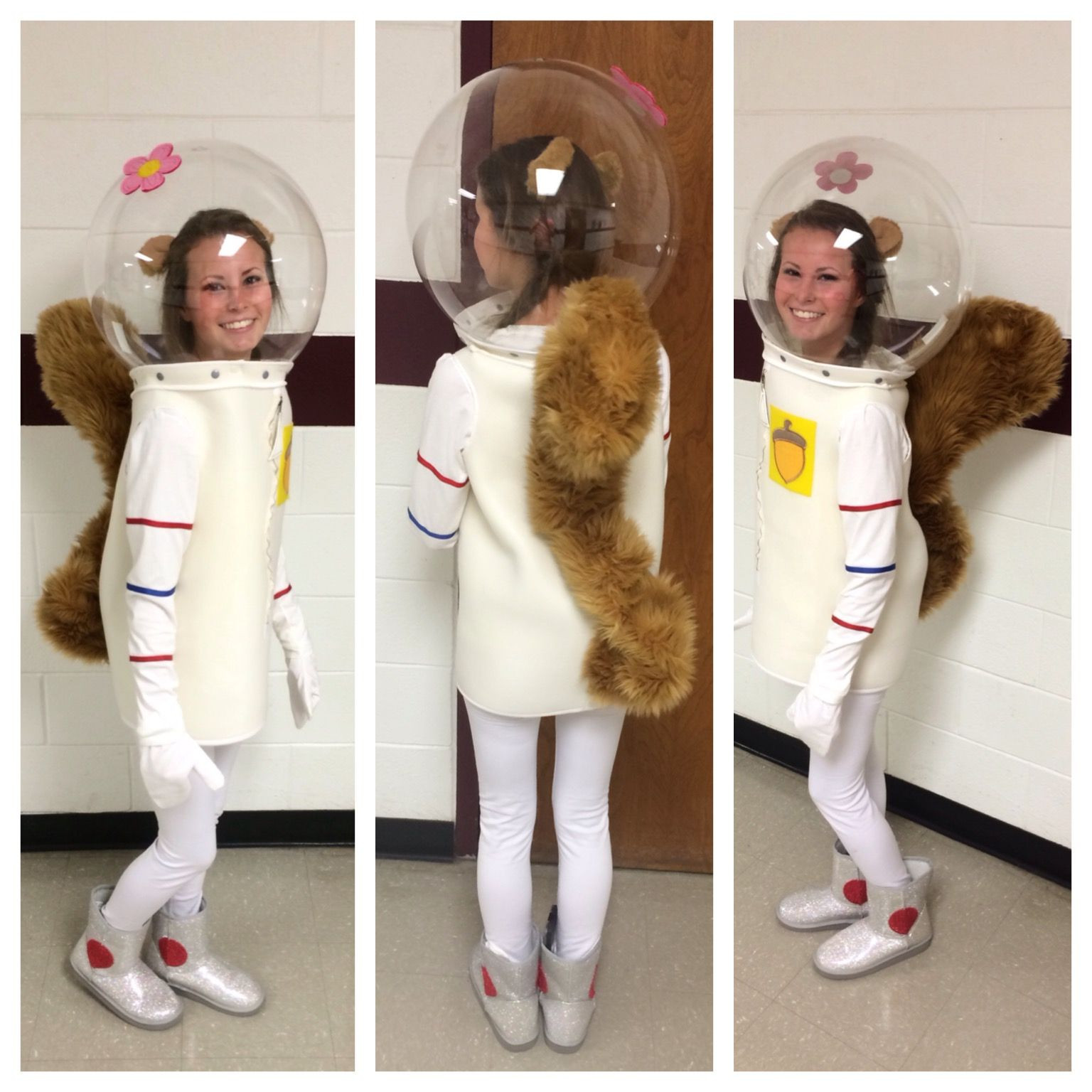 DIY Character Costumes
 Character Day Spirit Week Sandy Cheeks Costume DIY