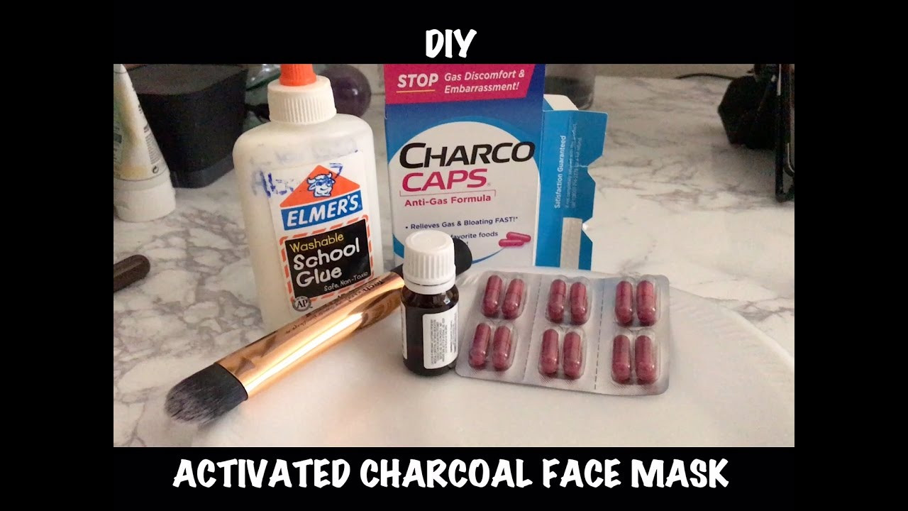 DIY Charcoal Face Mask
 DIY Activated Charcoal face mask