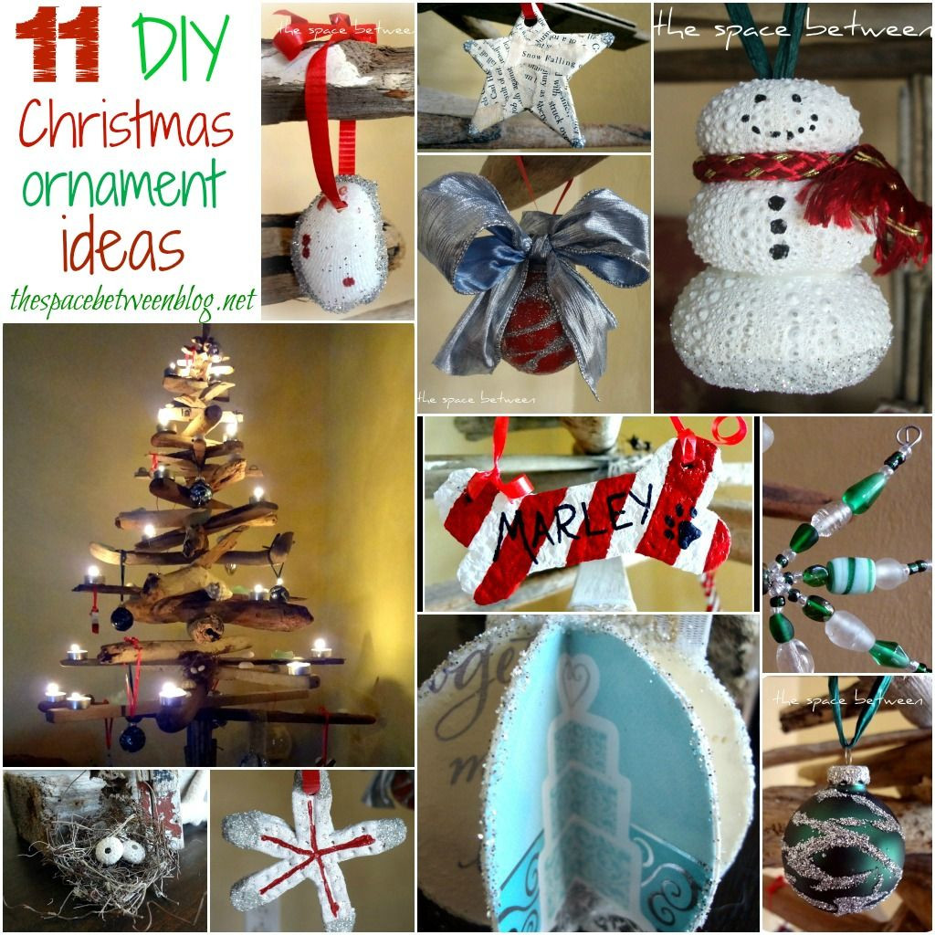 DIY Christmas Decor Ideas
 love these DIY ornament ideas from thespacebetweenblog