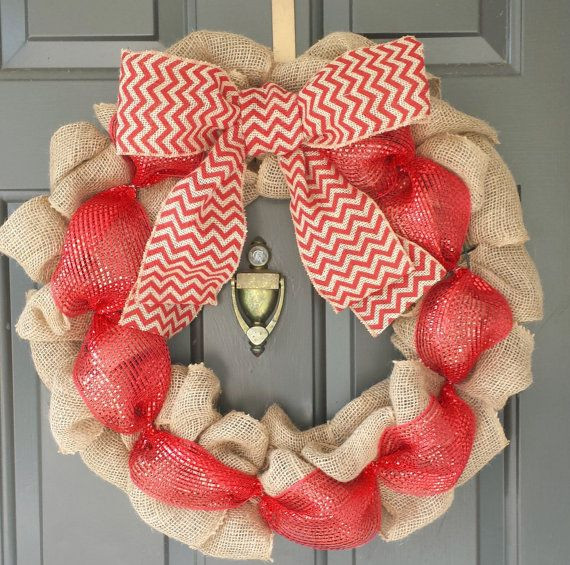 DIY Christmas Forum
 Christmas wreaths – 75 ideas for festive fresh burlap or