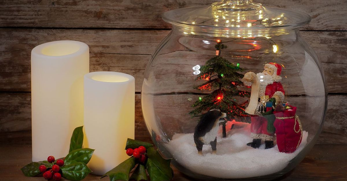 DIY Christmas Forum
 Miniature Christmas Jar Scene