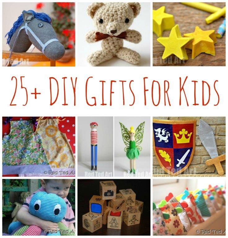 DIY Christmas Gift For Kids
 25 DIY Gifts for Kids Make Your Gifts Special Red