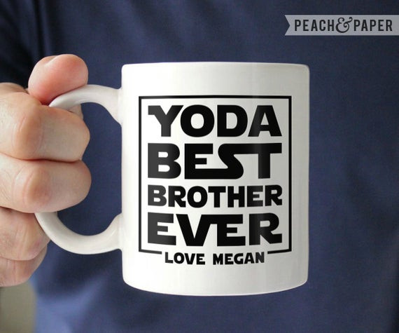 DIY Christmas Gifts For Brothers
 Personalized Brother Gift For Brother From Sister Best Brother