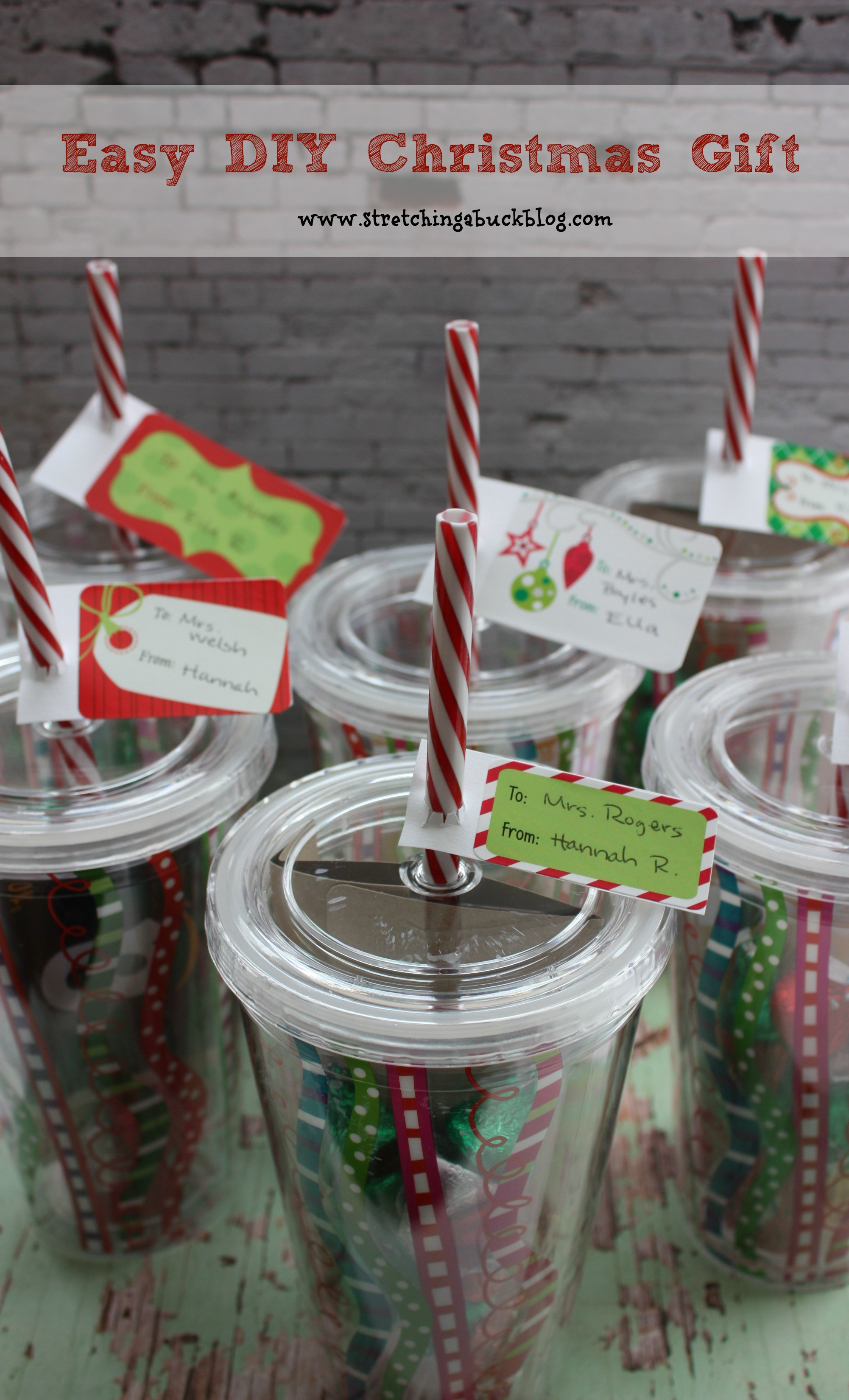 DIY Christmas Gifts For Coworkers
 Easy DIY Christmas Gift Idea for Teachers Friends More