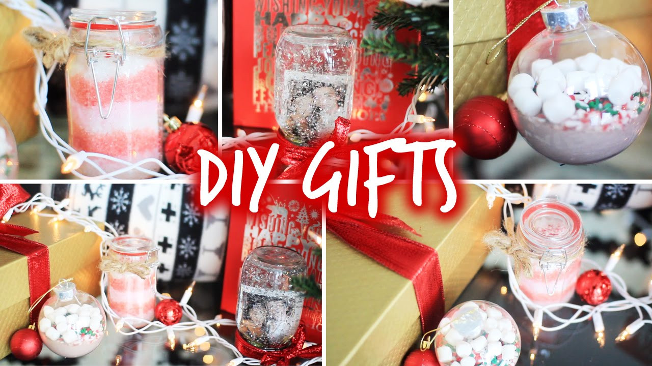 DIY Christmas Gifts For Families
 Easy DIY Christmas Gifts for Friends Family & Boyfriends