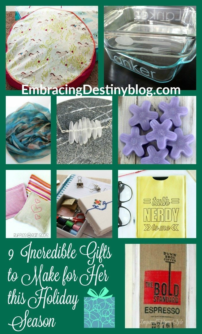 DIY Christmas Gifts For Her
 9 Unique DIY Gifts for Her