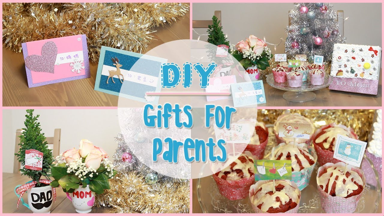 DIY Christmas Gifts For Parents
 DIY Holiday Gift Ideas for Parents