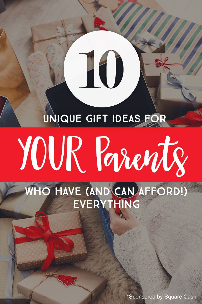 DIY Christmas Gifts For Parents
 10 Gift Ideas for YOUR Parents Who Have Everything