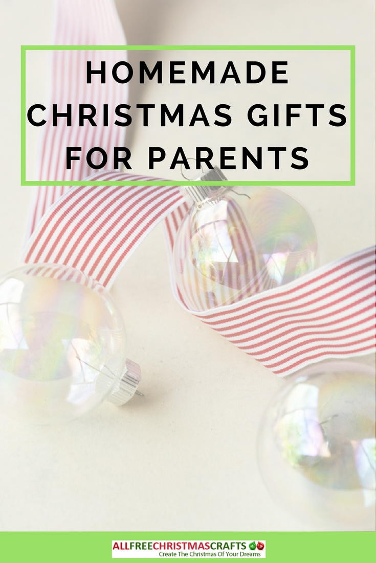 DIY Christmas Gifts For Parents
 What Are Good Homemade Christmas Gifts for Parents