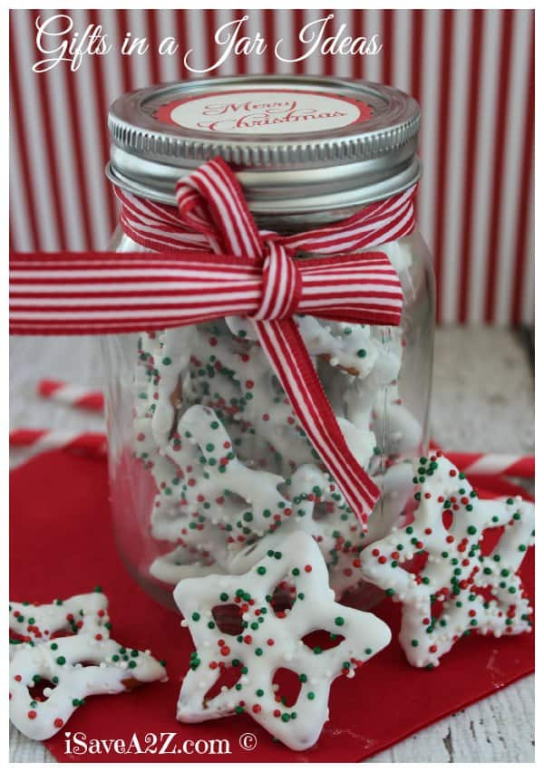 DIY Christmas Gifts In A Jar
 Homemade Gifts In a Jar Ideas for Christmas iSaveA2Z