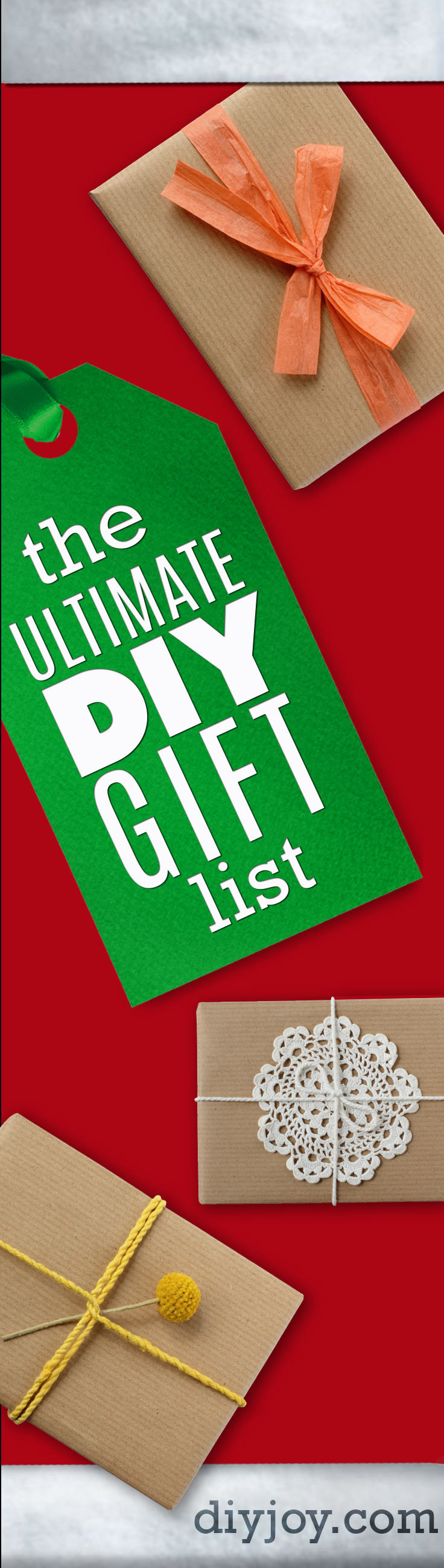 DIY Christmas Gifts Pinterest
 The Ultimate DIY Christmas Gifts list