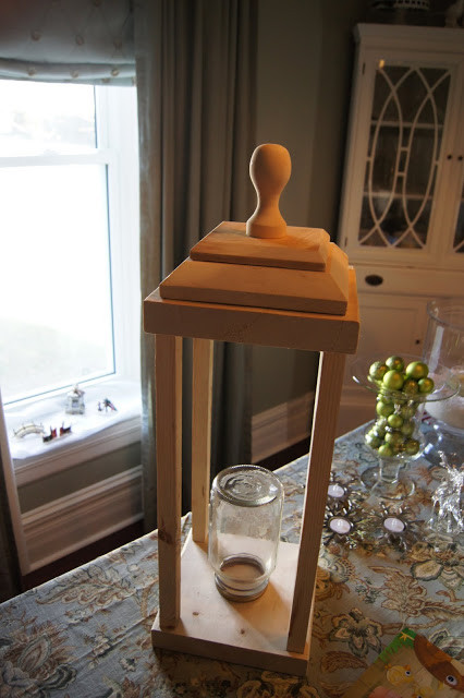 DIY Christmas Lantern
 My Historic Country Home DIY Wooden Exterior Christmas