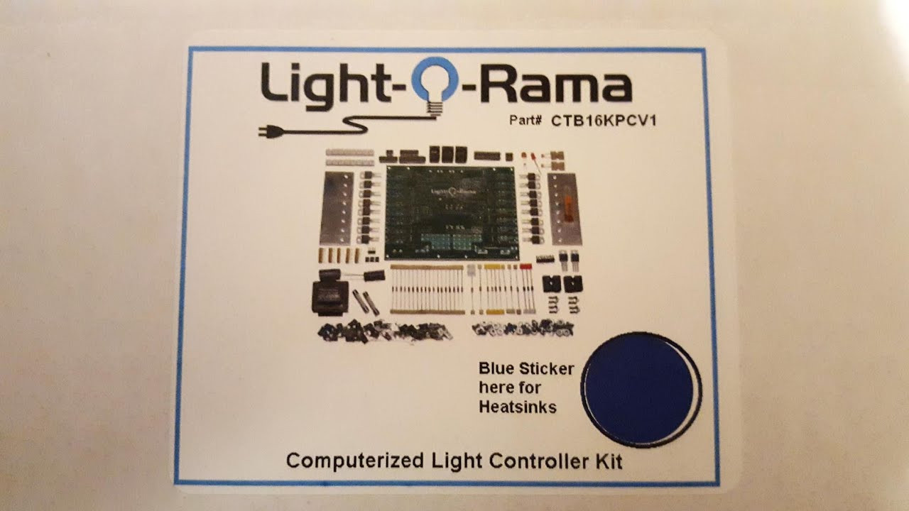 DIY Christmas Light Controller
 Light O Rama puterized Christmas lighting controller