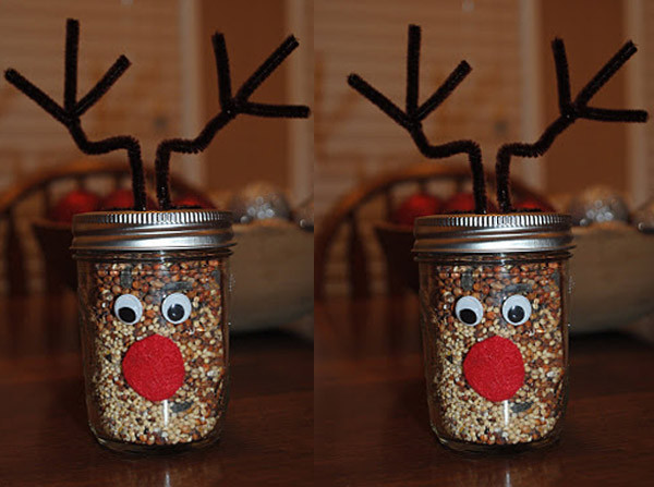 DIY Christmas Mason Jars
 Reindeer Food Christmas Craft Idea using a Mason Jar