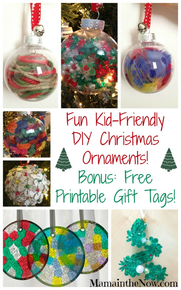DIY Christmas Ornament For Kids
 Easy Kid Friendly DIY Christmas Ornaments