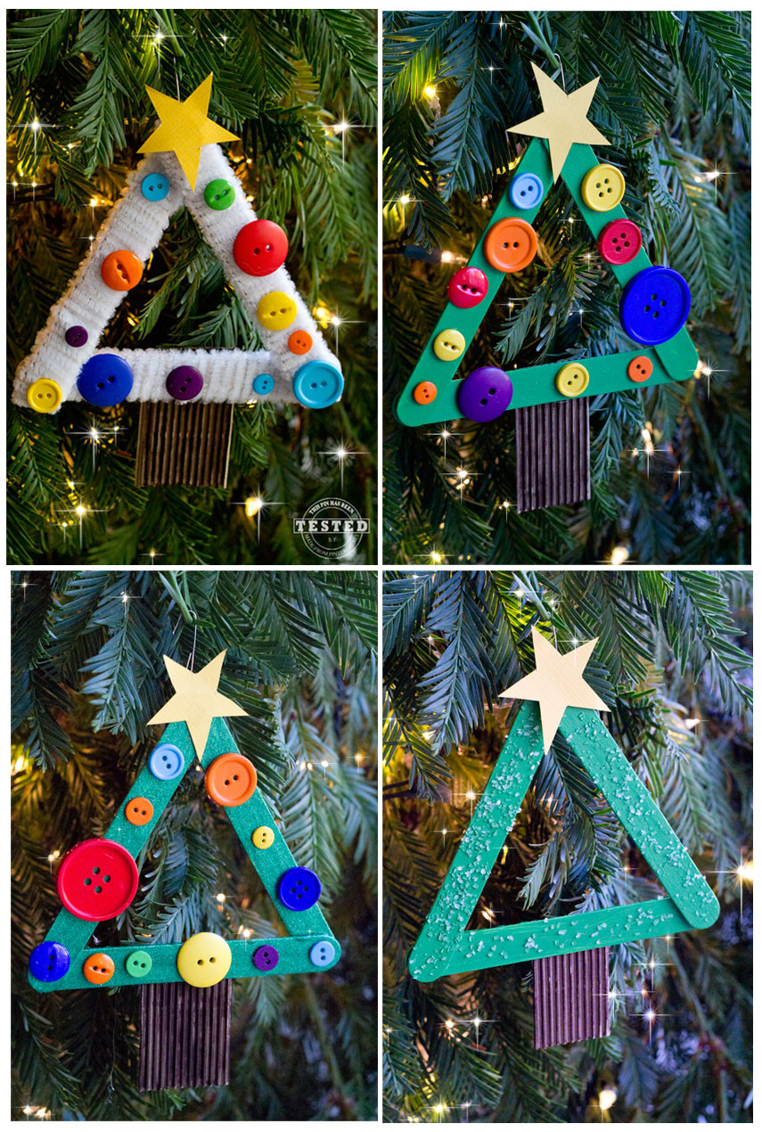 DIY Christmas Ornament For Kids
 DIY Kids Christmas Tree Ornament TGIF This Grandma is Fun
