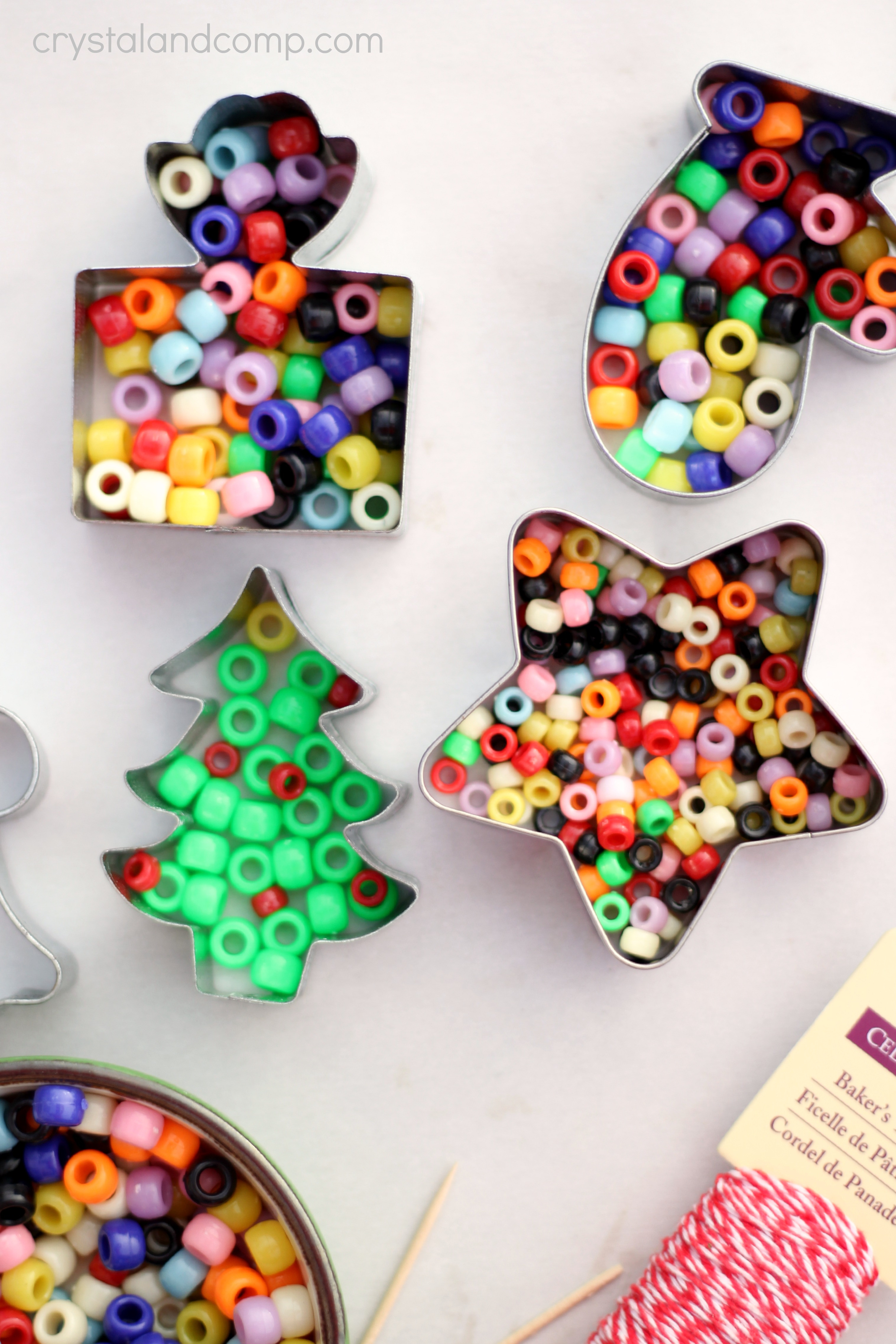 DIY Christmas Ornament For Kids
 Handmade Beaded Christmas Ornaments