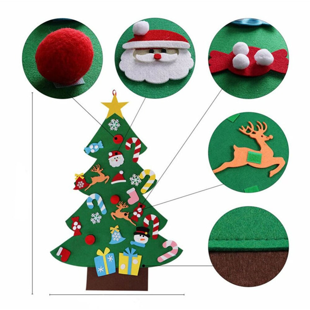 DIY Christmas Ornaments 2019
 DIY Felt Christmas Tree with Ornaments 2019 Toddler New