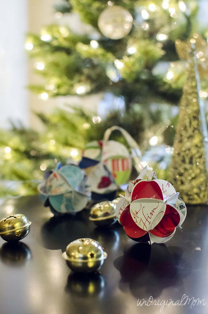 DIY Christmas Ornaments
 DIY Christmas Card Ornaments with Free Cut File