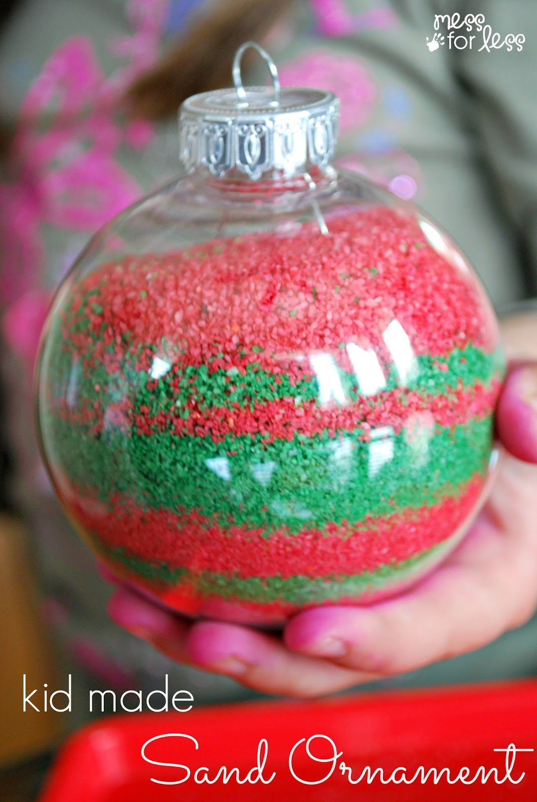 DIY Christmas Ornaments For Kids
 Kids Homemade Christmas Ornaments Mess for Less