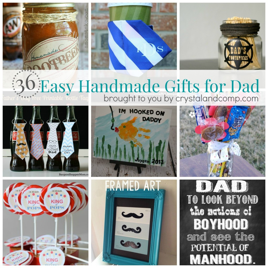 DIY Christmas Present For Dad
 36 Easy Handmade Gift Ideas for Dad