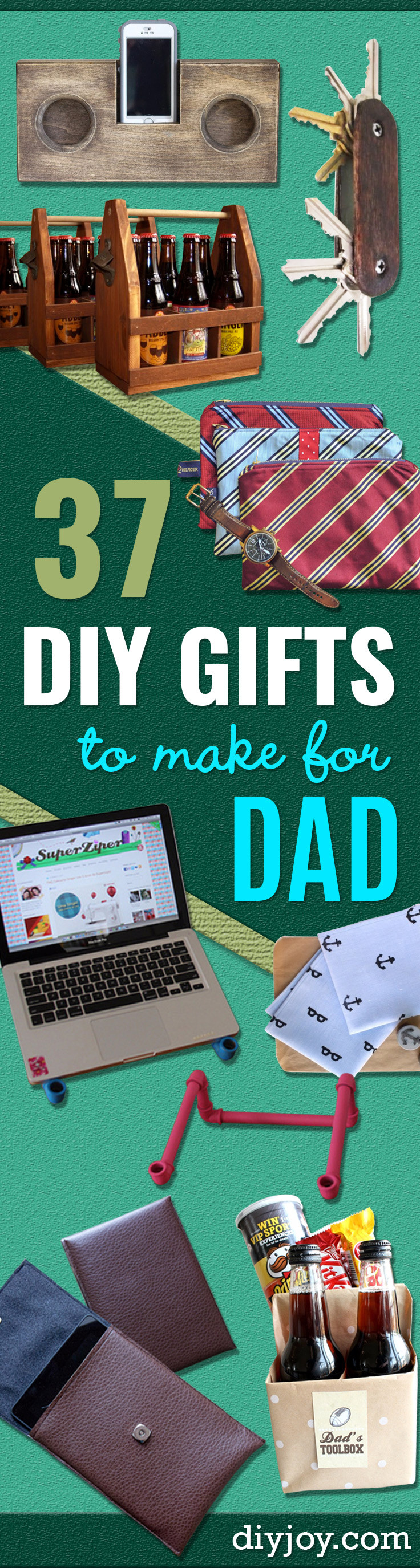 DIY Christmas Presents For Dads
 37 Awesome DIY Gifts to Make for Dad