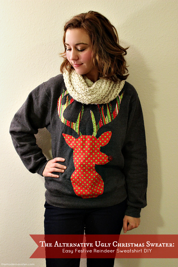DIY Christmas Sweaters
 15 Do It Yourself Ugly Christmas Sweaters Oh My Creative