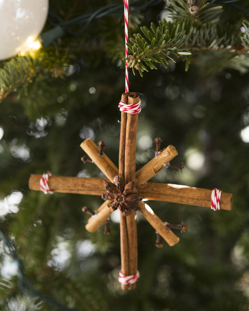 DIY Christmas Tree Decorations
 Cinnamon Spice Christmas Ornament Camille Styles