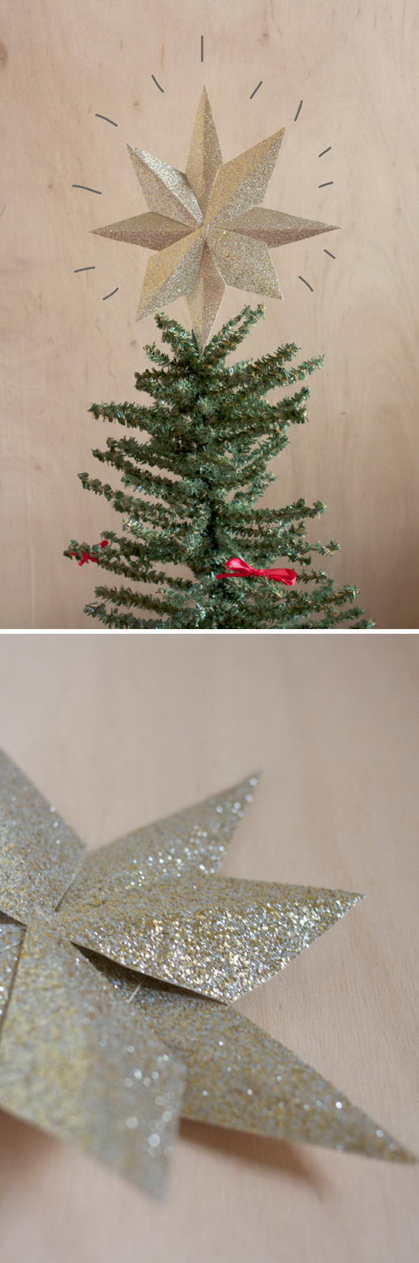 DIY Christmas Tree Toppers
 Awesome DIY Christmas Tree Topper Ideas & Tutorials Hative