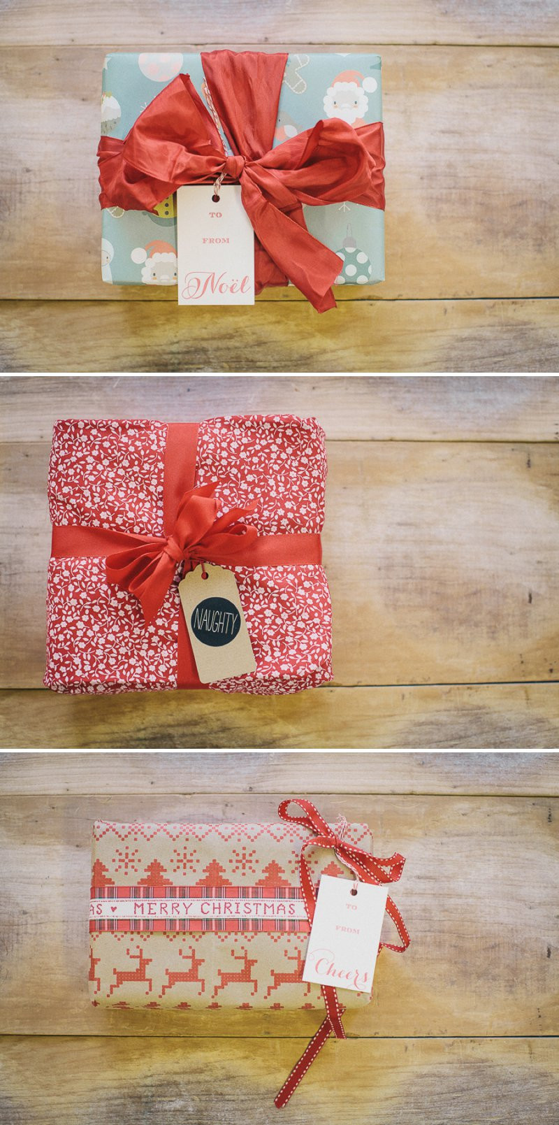 DIY Christmas Wrapping Paper
 Downholers