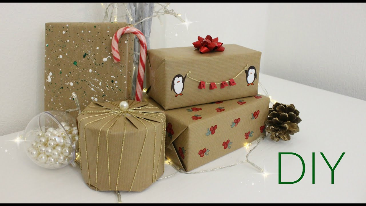 DIY Christmas Wrapping Paper
 BORING Wrapping Paper DIY Christmas Wrapping Paper Ideas