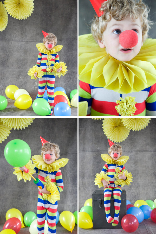 DIY Circus Costumes
 Clown Costume