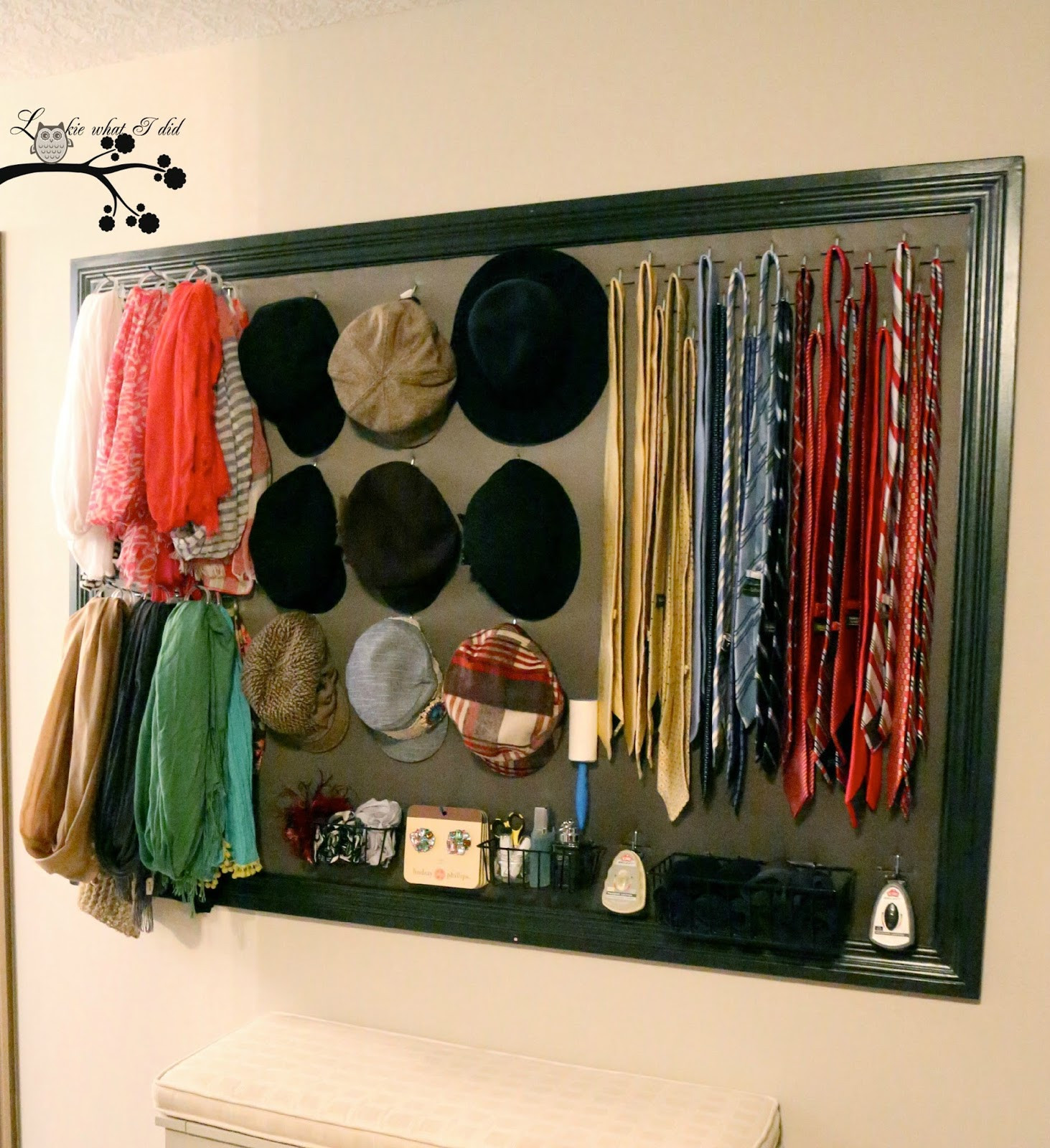 DIY Closet Organization Ideas
 Lookie What I Did His and Her Closet Organizer