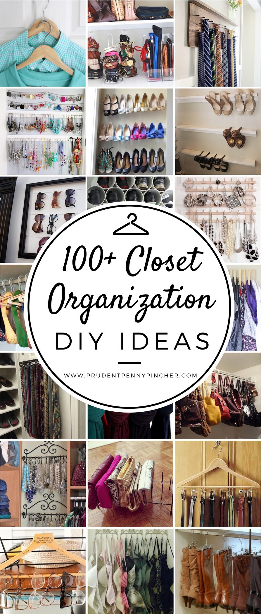 DIY Closet Organization Ideas
 100 Best DIY Closet Organization Ideas Prudent Penny Pincher