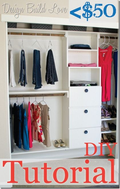 DIY Closet Organization Ideas
 101 best images about DIY Closet Organization on Pinterest