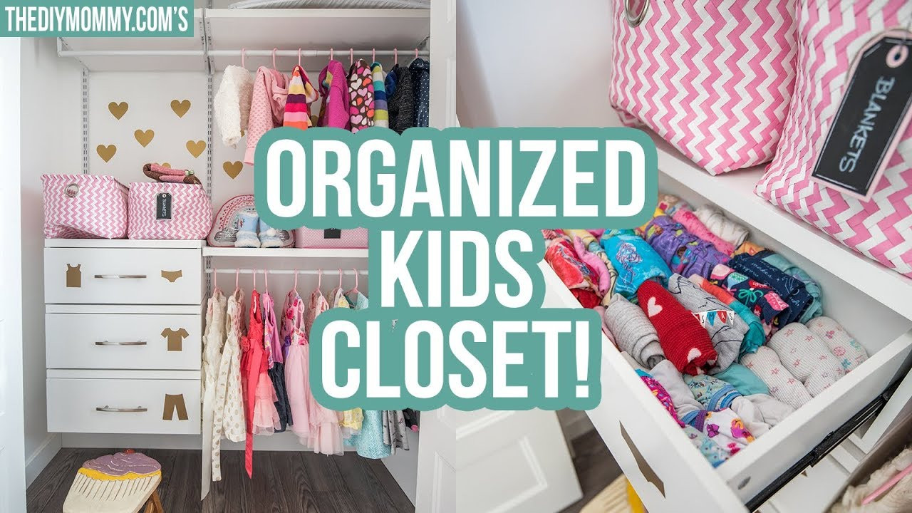 DIY Closet Organization Ideas
 KIDS CLOSET ORGANIZATION IDEAS