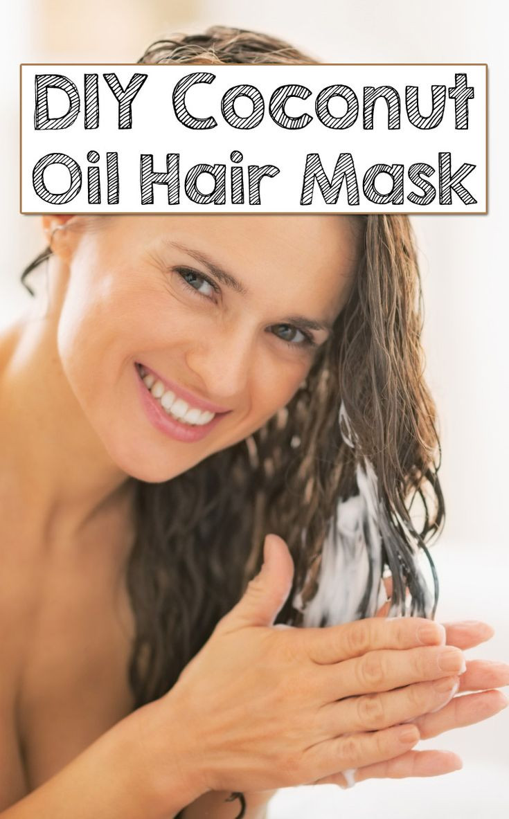 DIY Coconut Oil Hair Mask
 DIY Coconut Oil Hair Mask For Damaged Hair Hair