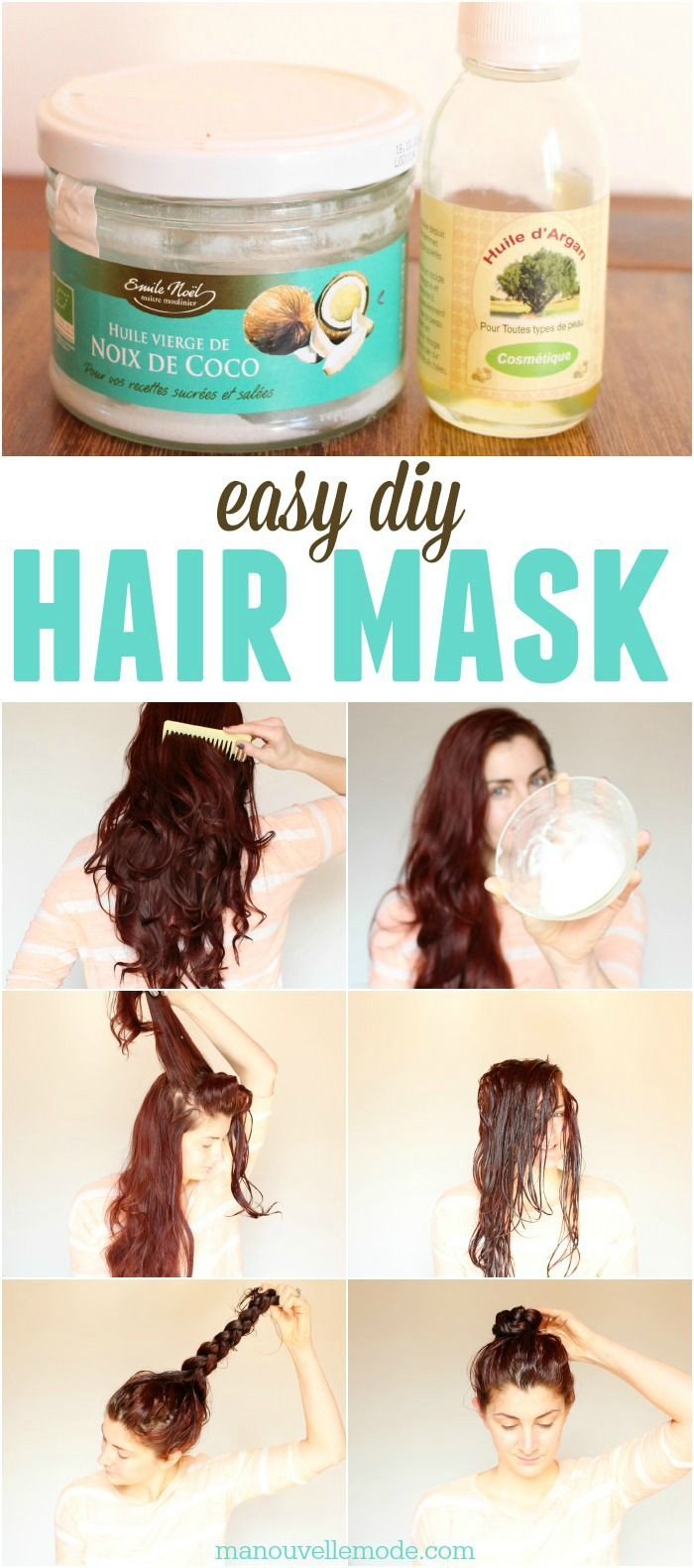 DIY Coconut Oil Hair Mask
 15 Hair Masks to Protect Your Hair Pretty Designs