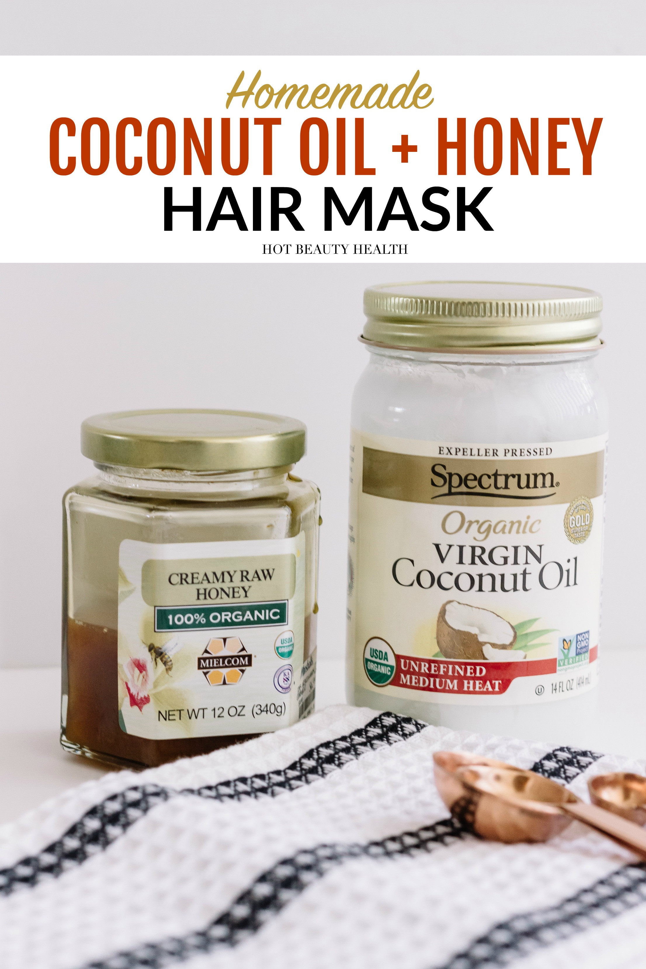 DIY Coconut Oil Hair Mask
 Homemade Coconut Oil & Honey Hair Mask Hot Beauty Health